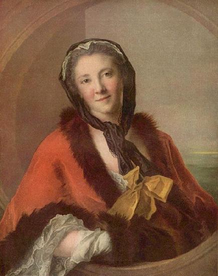 Jean Marc Nattier Countess Tessin oil painting image